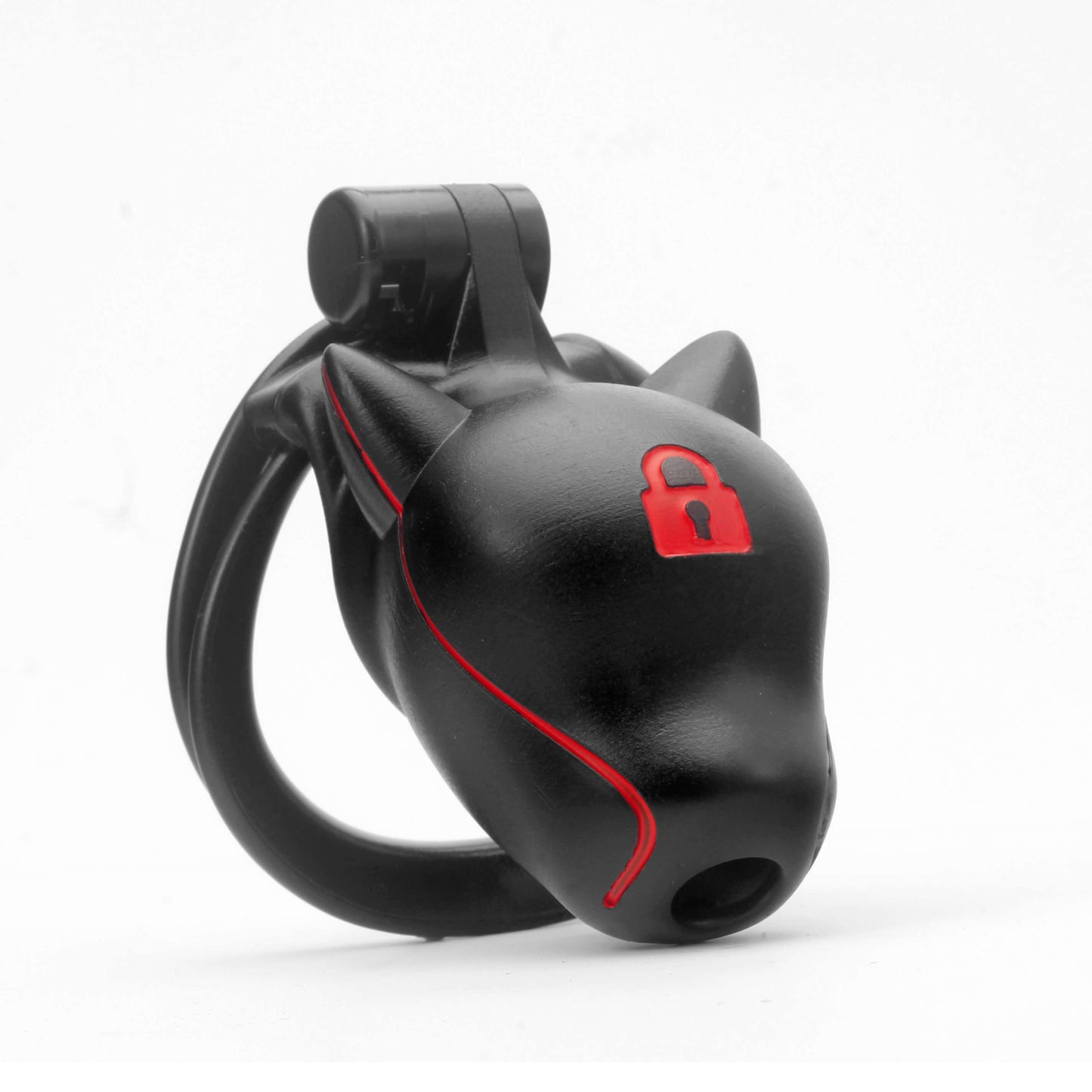 Slave Dog Head Chastity Cage