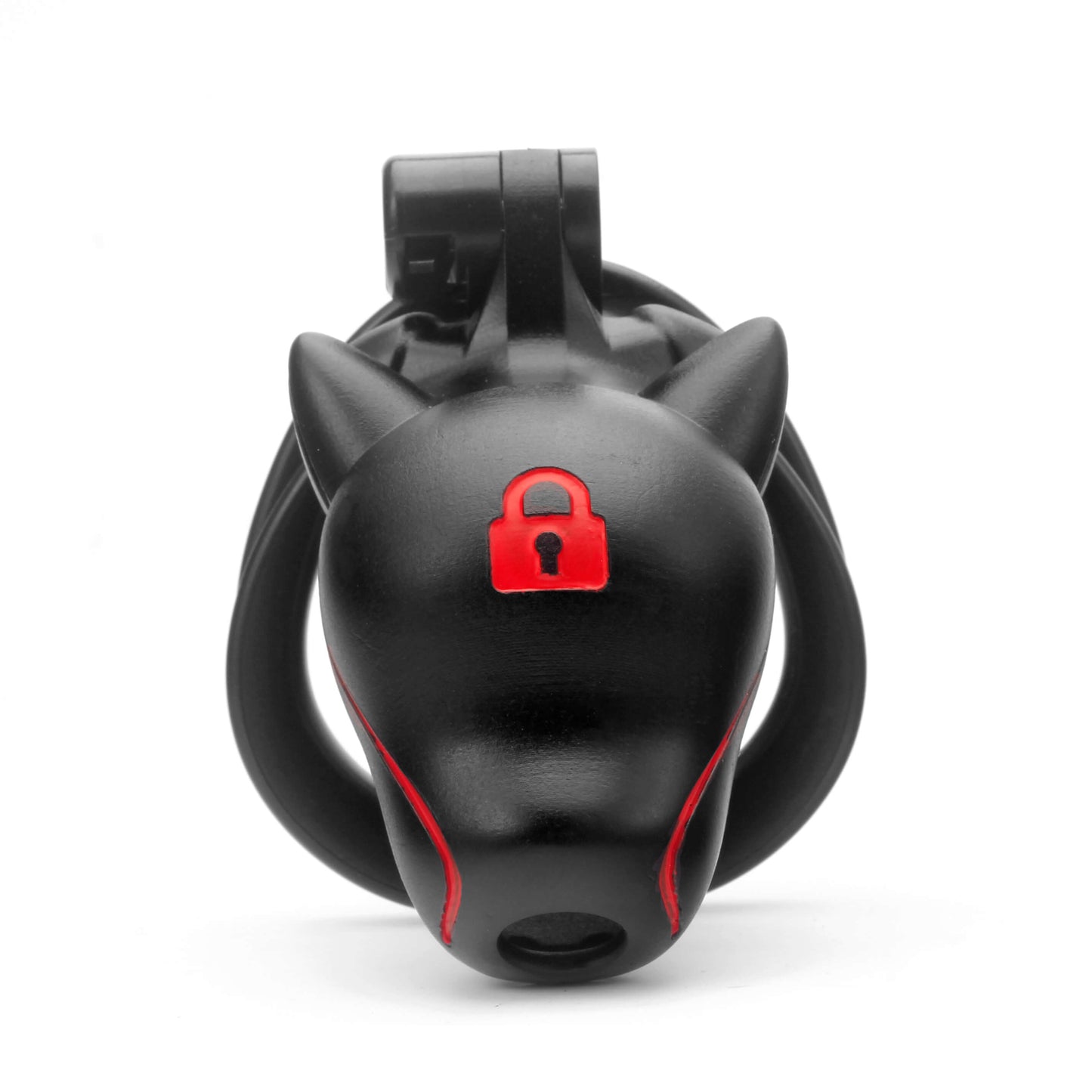 Slave Dog Head Chastity Cage