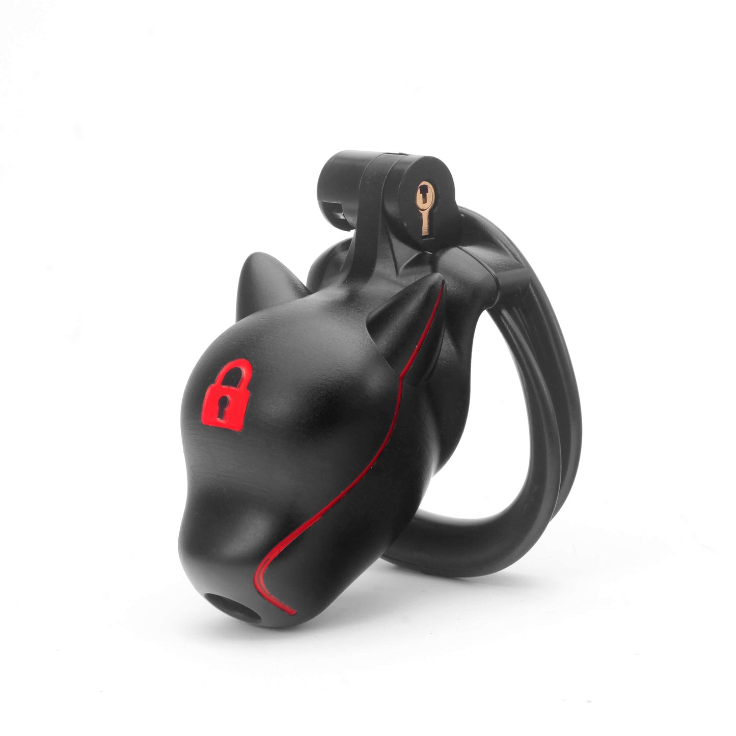 Slave Dog Head Chastity Cage