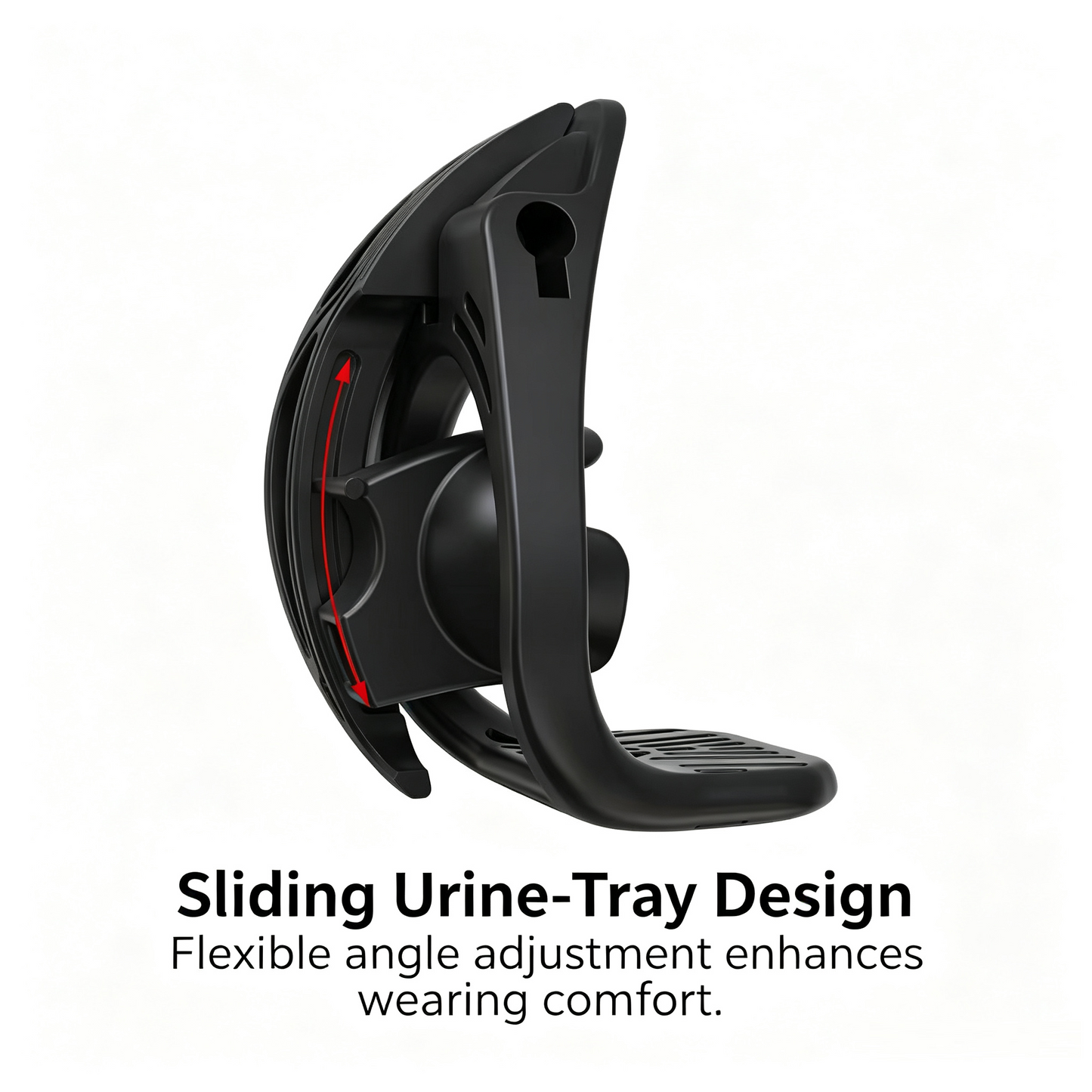 Sliding Urine‑Tray Chastity FuFu Clip