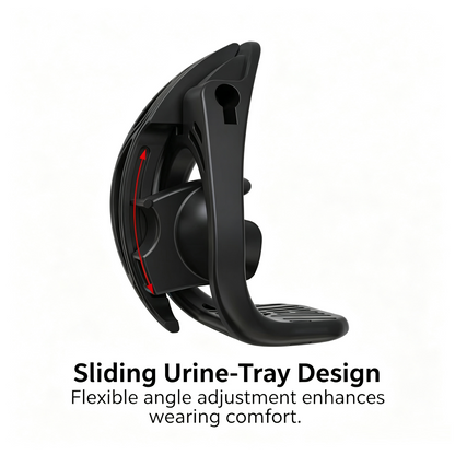 Sliding Urine‑Tray Chastity FuFu Clip
