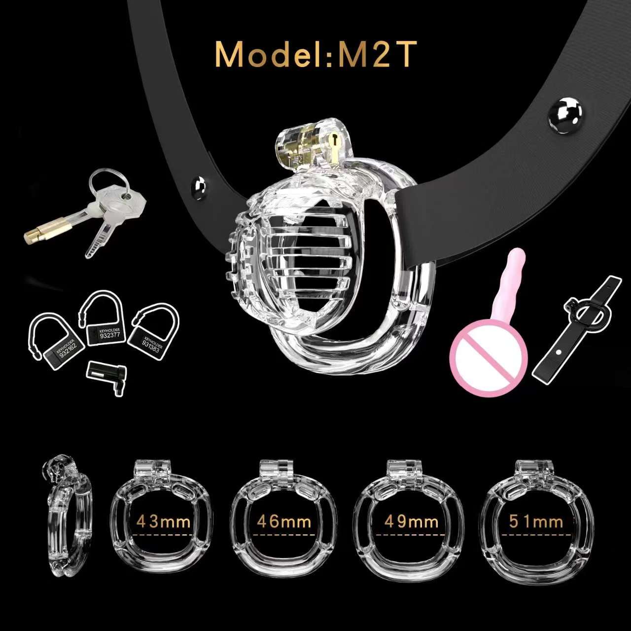 Small Chastity Cage 5 Colors to choose