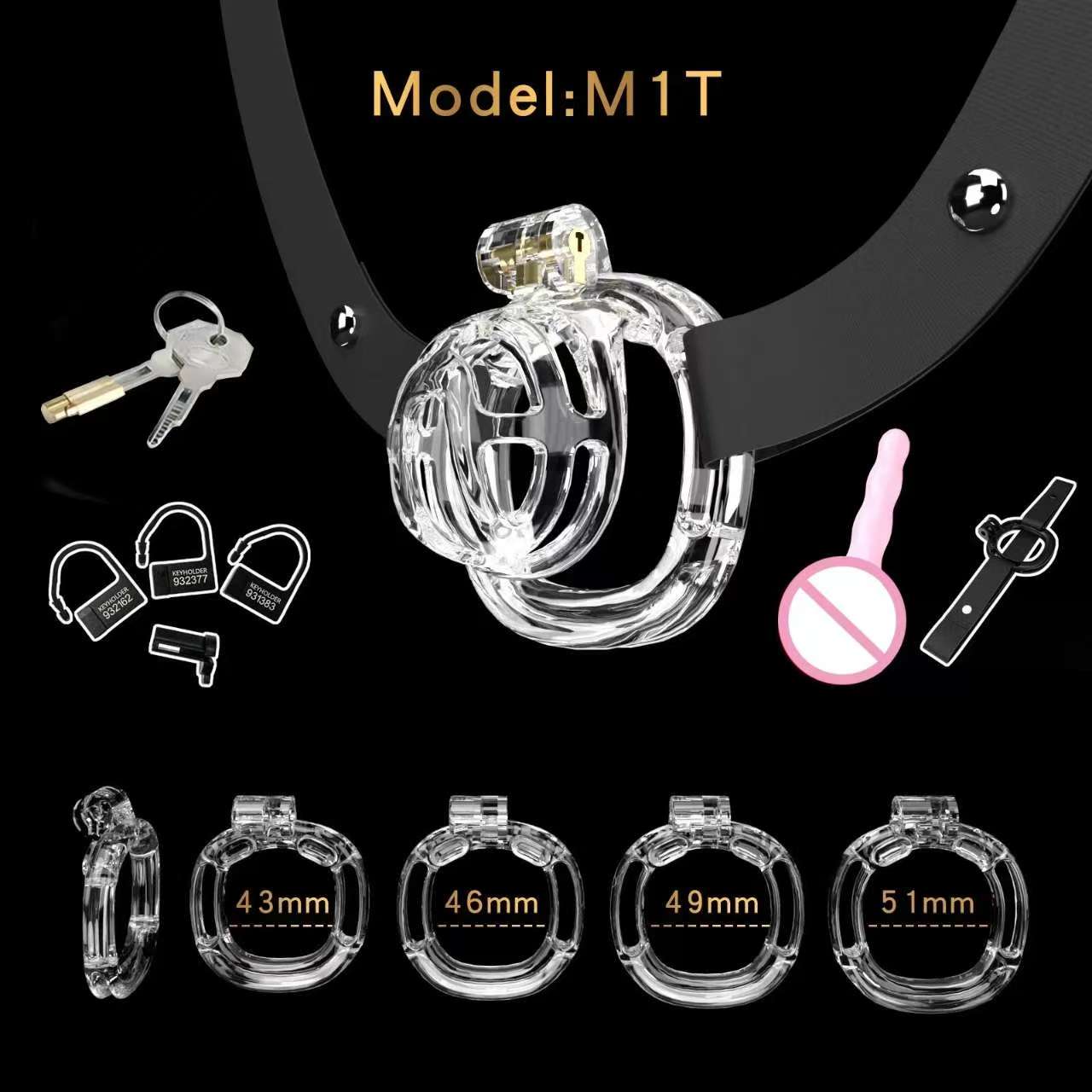 Small Chastity Cage 5 Colors to choose