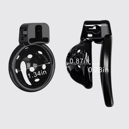 Small Chastity Cage With Silicone Spikes 5