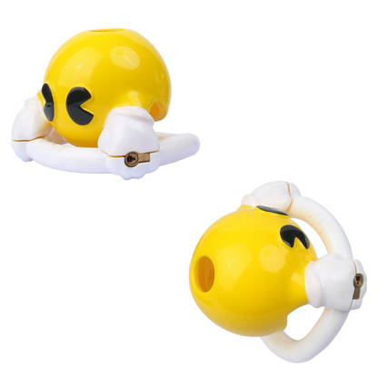 Small Pac-Man Chastity Cage