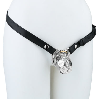 Snake Premium Metal Chastity Cage - 8