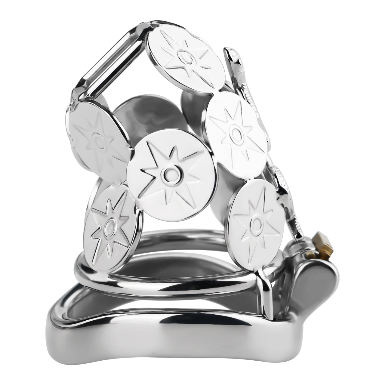 Snake Premium Metal Chastity Cage - 19