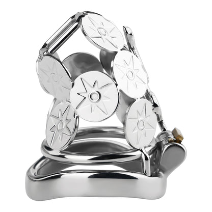 Snake Premium Metal Chastity Cage - 19