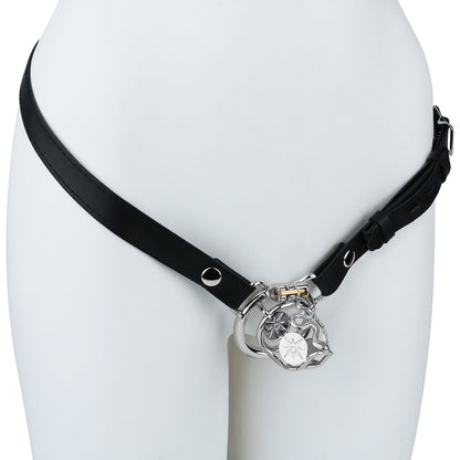 Snake Premium Metal Chastity Cage - 7