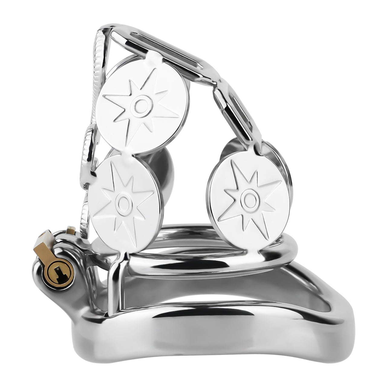 Snake Premium Metal Chastity Cage - 14