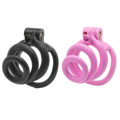 Snake Shape Chastity Cage