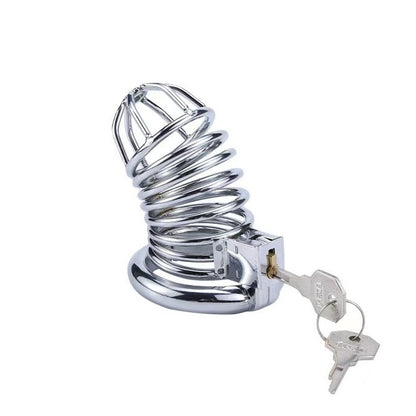 Snake Shaped Metal Cock Cage 