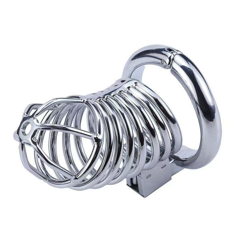 Snake Shaped Metal Cock Cage  2
