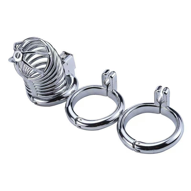 Snake Shaped Metal Cock Cage 4