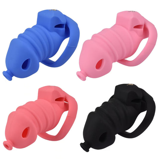 Soft Silicone Chastity Cage - 1