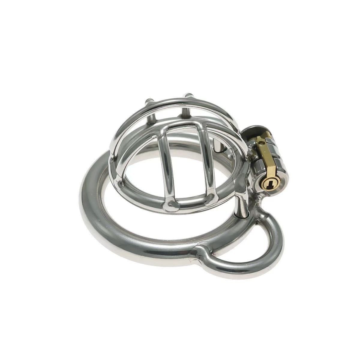 Split Small Steel Chastity Cage 2