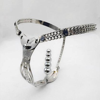 Stainless Steel Chastity Belt For Women