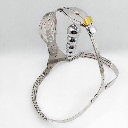 Stainless Steel Chastity Belt For Women