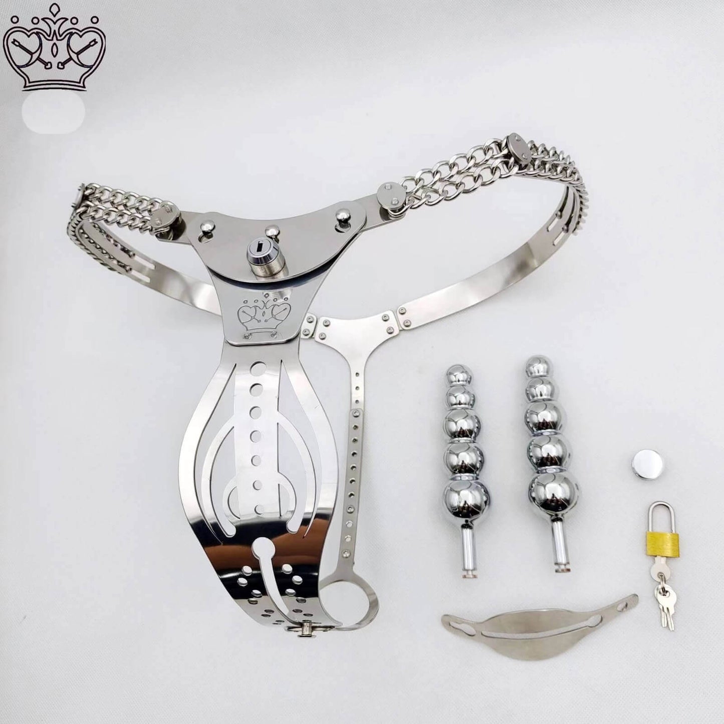Stainless Steel Chastity Belt For Women