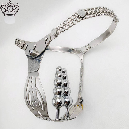Stainless Steel Chastity Belt For Women