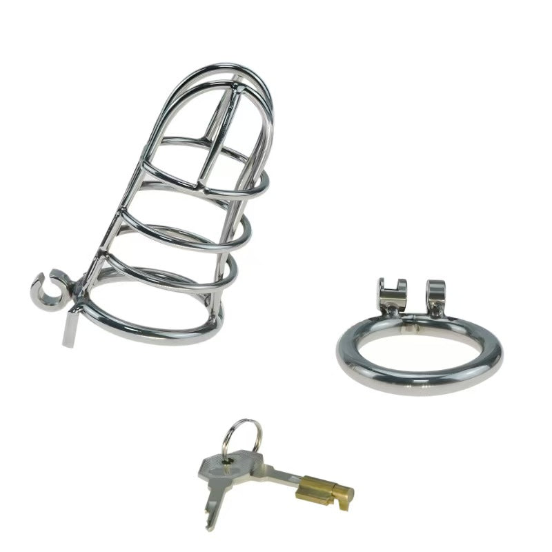 Stainless Steel Prison Chastity Cage