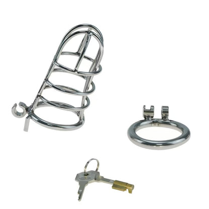 Stainless Steel Prison Chastity Cage