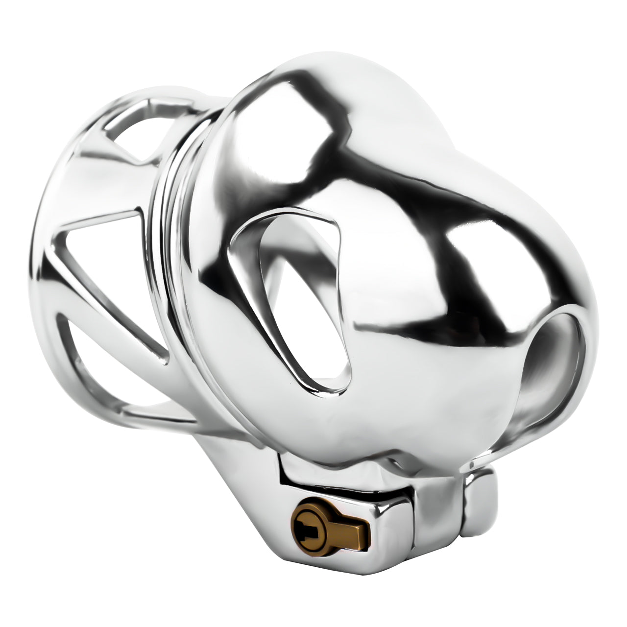 Stainless Steel Ringless Chastity Cage -  1