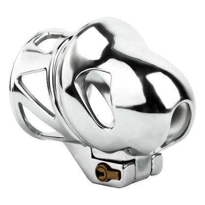 Stainless Steel Ringless Chastity Cage -  1