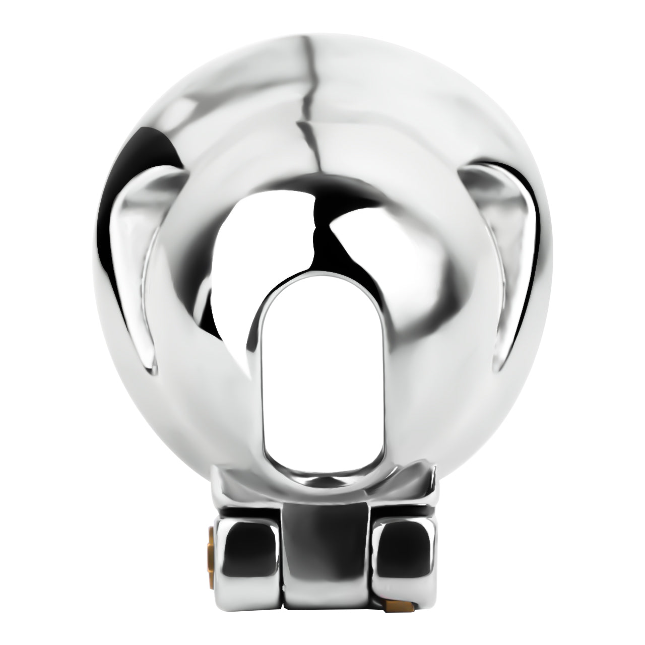 Stainless Steel Ringless Chastity Cage - 5