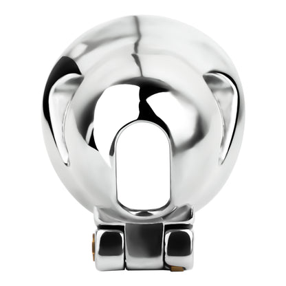 Stainless Steel Ringless Chastity Cage - 5