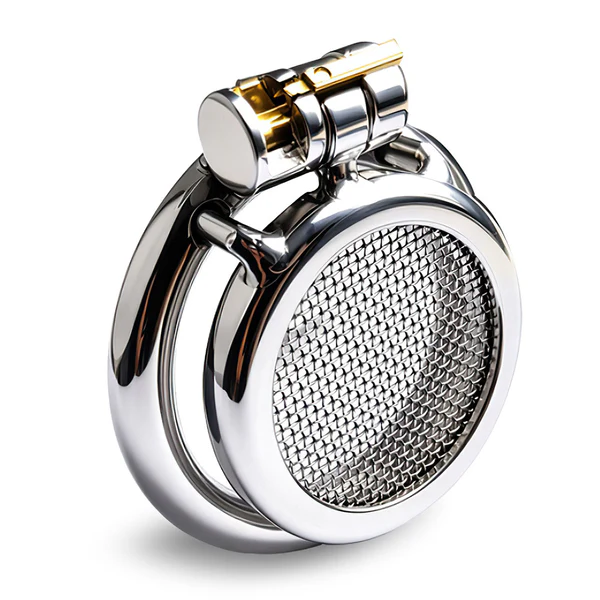 Stainless Steel StarNet Flat Chastity Cage