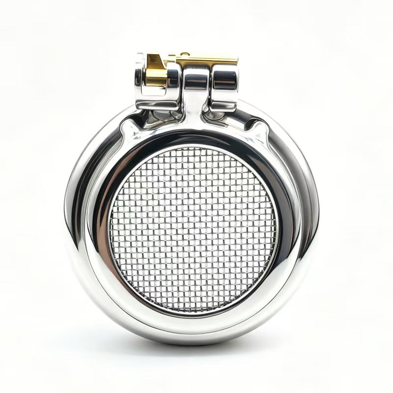 Stainless Steel StarNet Flat Chastity Cage