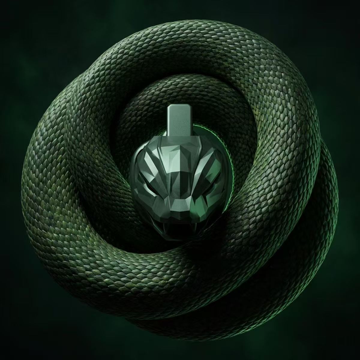 Starborn Snakehead Chastity Cage