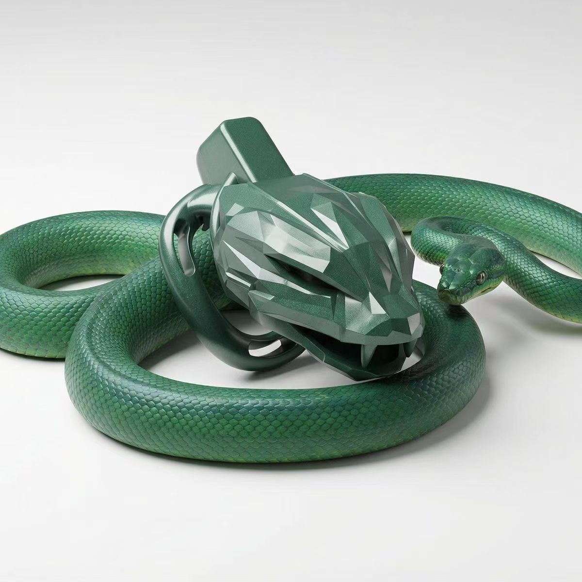 Starborn Snakehead Chastity Cage