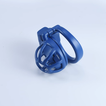 Steel Blue Custom Cock Cage