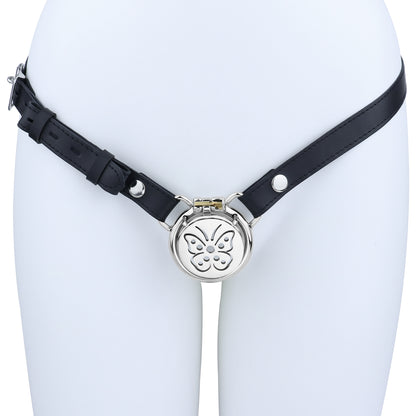 Steel Butterfly Flat Chastity Lock - 9