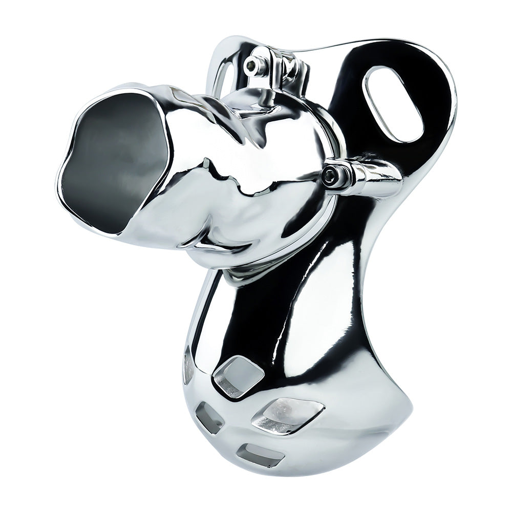 Steel Chastity Belt Bondage - 3