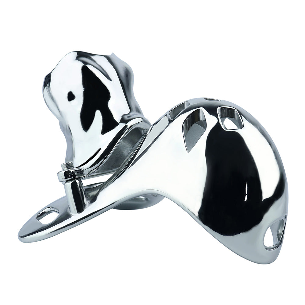 Steel Chastity Belt Bondage - 8