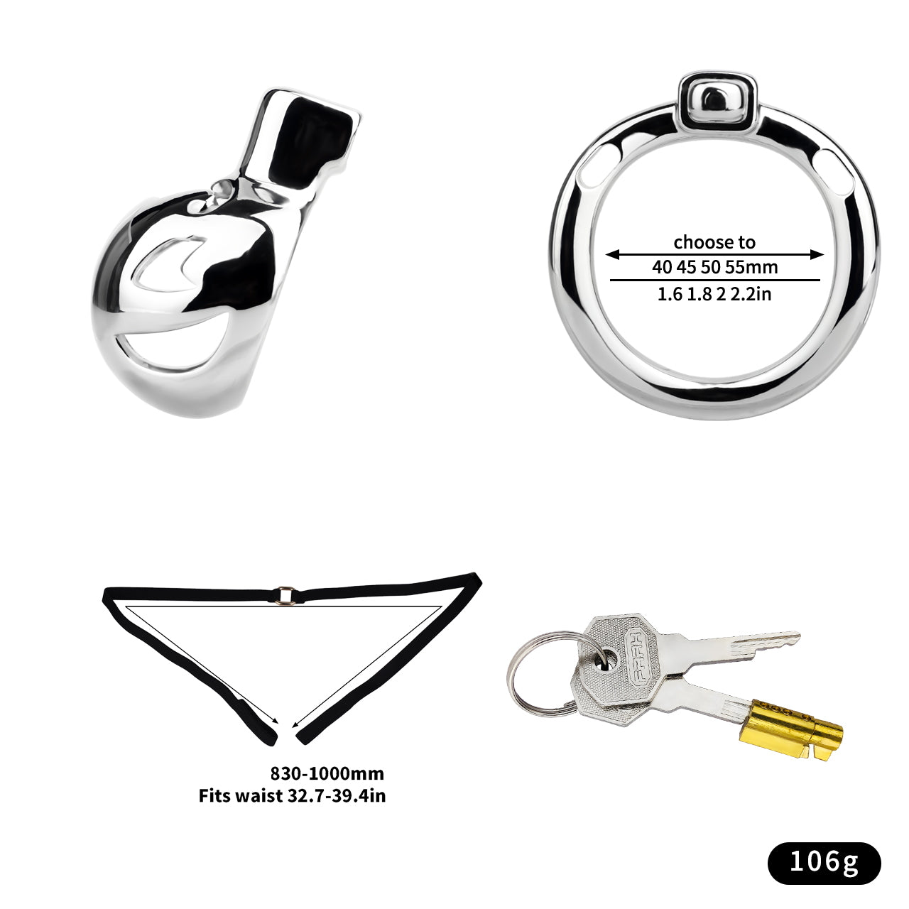 Clown Chastity Lock - 23