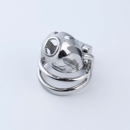 Steel Custom Chastity Cage T11 - 12