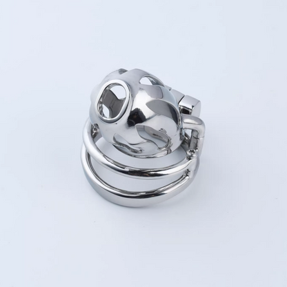 Steel Custom Chastity Cage T11 - 6