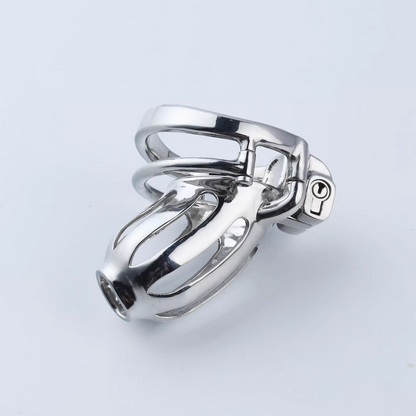 Steel Custom Chastity Cage T11 - 5