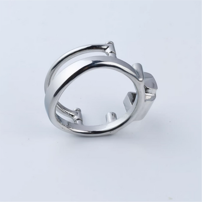 Steel Custom Chastity Cage T11 - 7