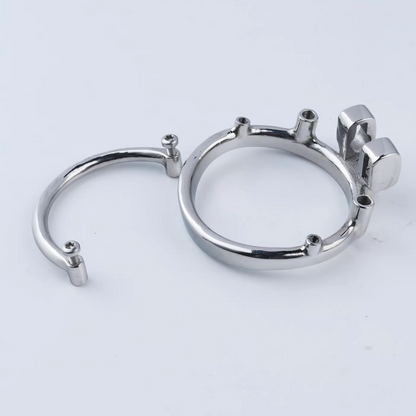Steel Custom Chastity Cage T11 - 8