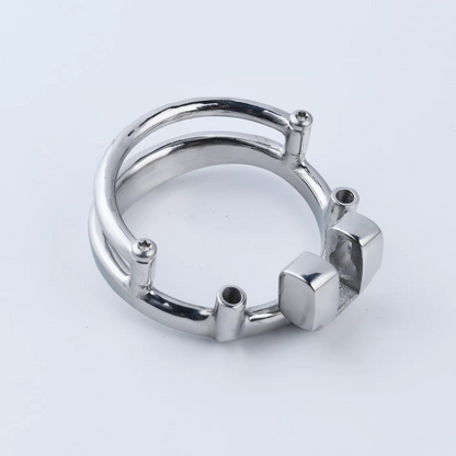 Steel Custom Chastity Cage T11 -  9