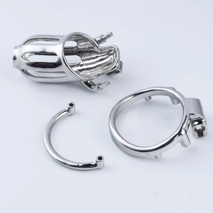 Steel Custom Chastity Cage T11 - 11