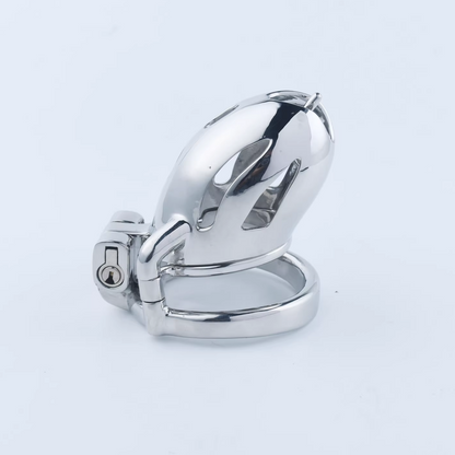 Steel Custom Chastity Cage With PA T12