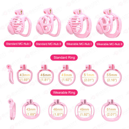 Small Chastity Cage 5 Colors to choose