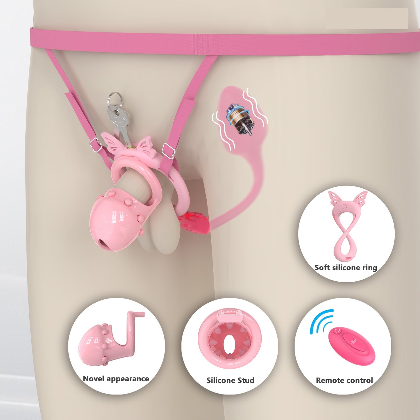 Sweetheart's Promise Chastity Cage