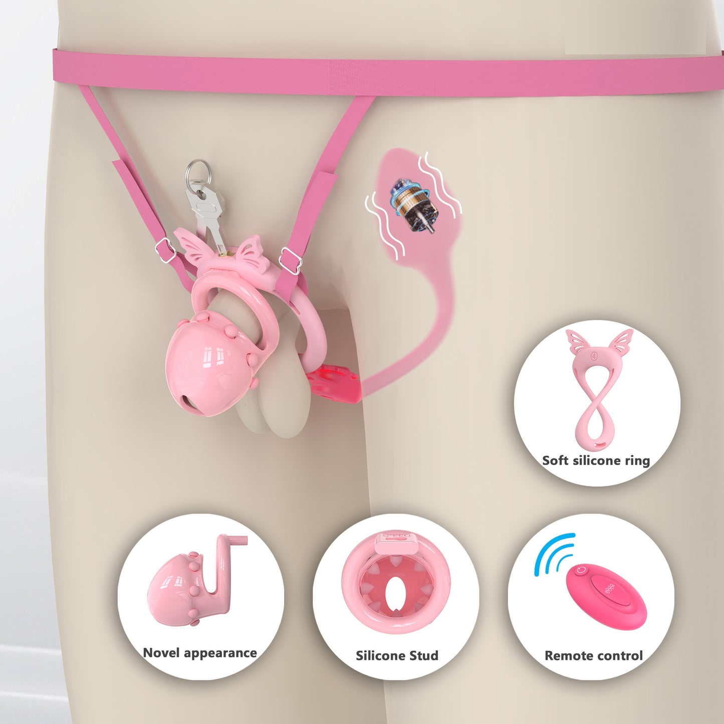 Sweetheart's Promise Chastity Cage